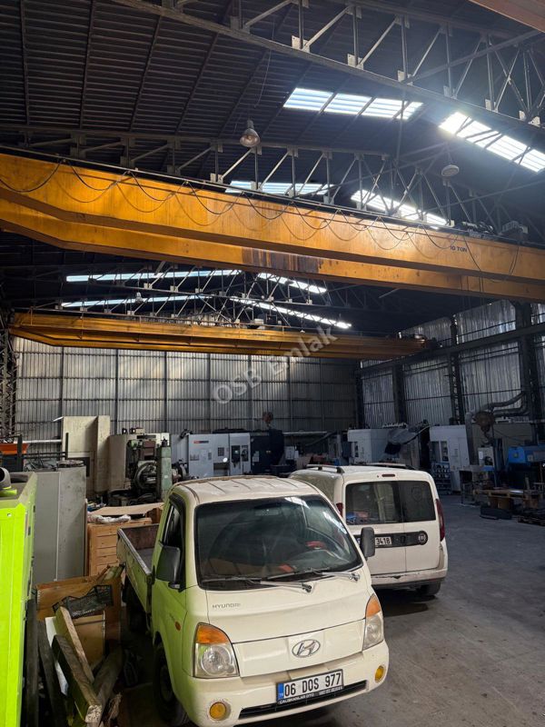OSB I Ostim OSB 1.460 m² Düz Ayak Vinçli Atölye — fotoğraf 5